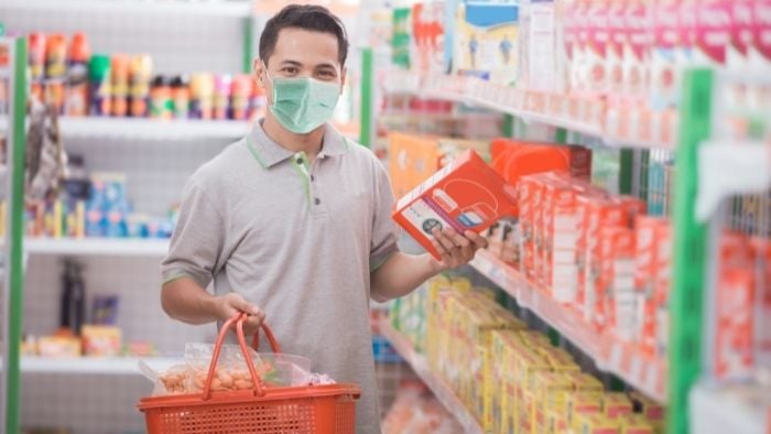 grocery asian man